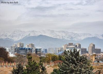  جدیدترین تصاویر از برف قله توچال تهران