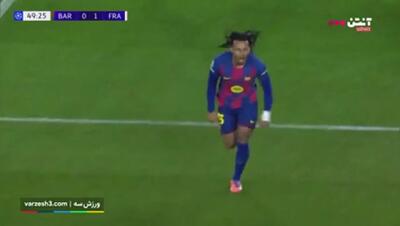 ویدیو: خلاصه بازی بارسلونا 2 - آینتراخت فرانکفورت 1