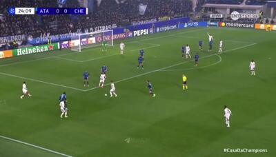 ویدیو: گل اول چلسی به آتالانتا توسط ژوائو پدرو