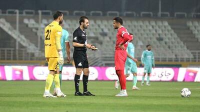 نه پنالتی اتفاق افتاد نه اخراج