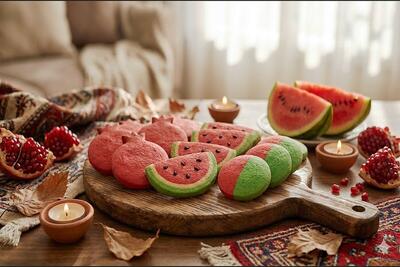 آموزش شیرینی پزی / طرز تهیه کوکی یلدایی ساده و آسان به سبک قنادی‌ها