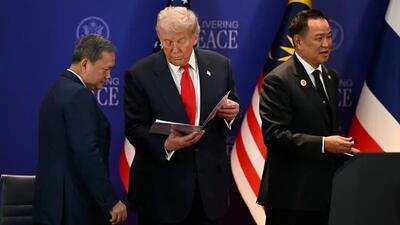  ترامپ: با یک تماس تلفنی جنگ کامبوج و تایلند را متوقف می‌کنم