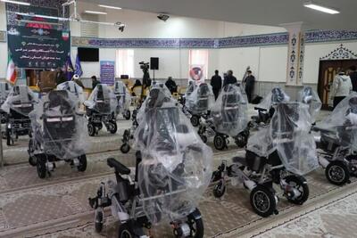  توزیع ۸۰ دستگاه ویلچر برقی در میان مددجویان بهزیستی خراسان شمالی