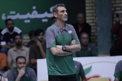  سرمربی تیم والیبال طبیعت: بازیکنان جوان ما نمره قبولی گرفتند