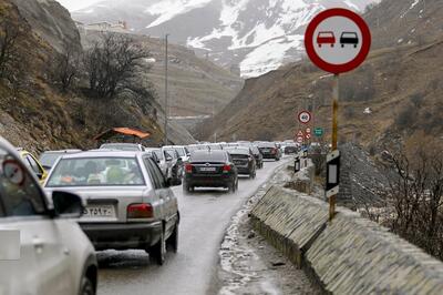 آغاز محدودیت ترافیکی در جاده چالوس؛ تردد این وسایل نقلیه ممنوع