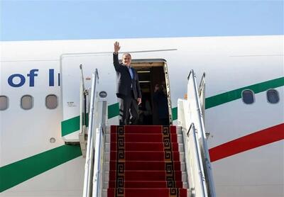 پزشکیان تهران را به مقصد آستانه ترک کرد