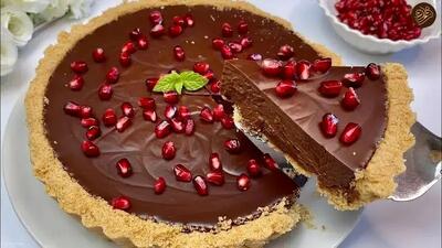  دسر یلدایی با بیسکوییت و شکلات