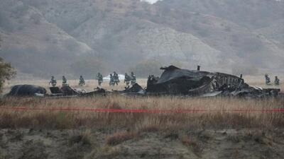  سقوط یک هواپیما نظامی در روسیه / تمام سرنشینان جان باختند