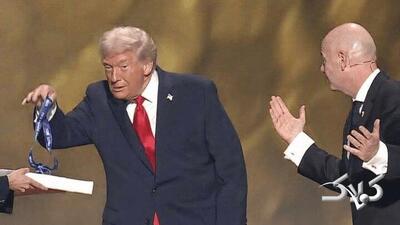 پس‌گرفتن جایزه صلح فیفا، کابوس ترامپ - مجله اینترنتی کولاک