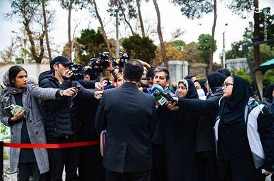 عکس/ اعضای هیأت دولت در جمع خبرنگاران