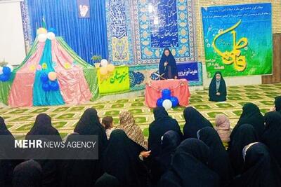  برگزاری مراسم جشن ولادت حضرت زهرا(س) در دلگان