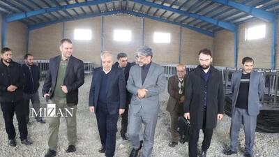 مسئولان قضایی استان آذربایجان غربی از کارگاه اشتغال مهارتی - صنعتی شهدای اوین زندان ارومیه بازدید کردند