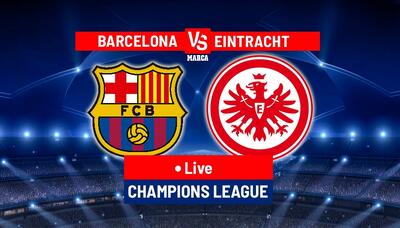 گزارش زنده بازی بارسلونا و آینتراخت فرانکفورت - پارس فوتبال