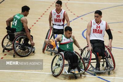 صعود پسران بسکتبال با ویلچر به یک چهارم نهایی به عنوان تیم دوم - پارس فوتبال