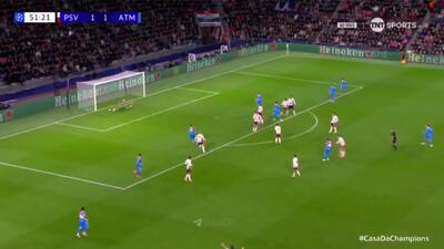 ویدیو: گل دوم اتلتیکو مادرید به آیندهوون توسط دیوید هانکو - پارس فوتبال