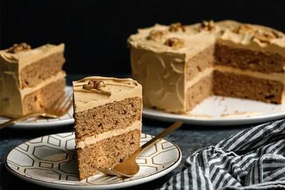  طرز تهیه کیک معطر قهوه و دارچین