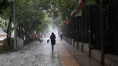  جدول ساعتی  وضعیت هواشناسی تهران