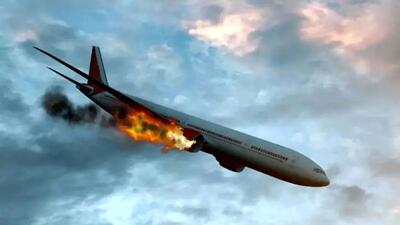 فیلم لحظه سقوط هواپیما روی خودرو در فلوریدا آمریکا