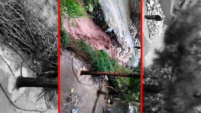  فیلم سیل و بارش شدید در کوهدشت لرستان
