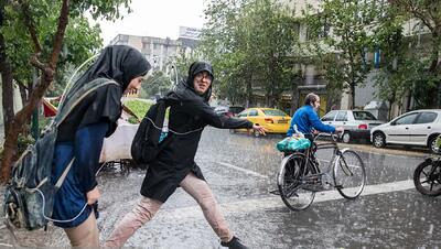 هوای تهران در روز بارانی هم آلوده است!