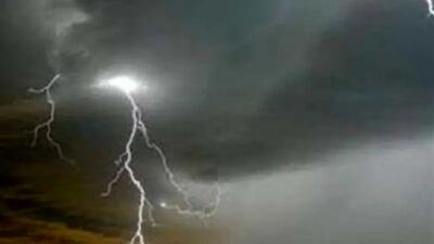 مرگ دلخراش یک نفر بر اثر صاعقه در دهلران