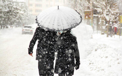 بارش برف و باران در نقاط مختلف کشور؛ پیش‌بینی وضعیت جوی تا یکشنبه