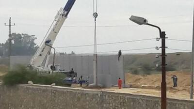  اسرائیل در مرز اردن دیوار می‌کشد