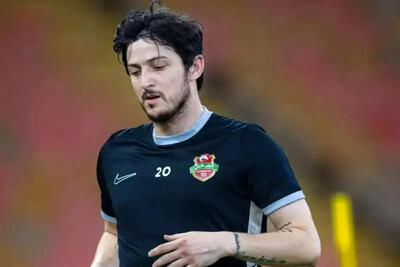 بازگشت مهاجم ایرانی | سردار آزمون به زودی دوباره به میدان می‌رود + فیلم