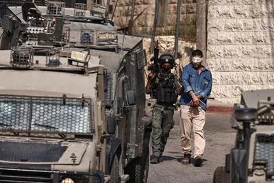  بازداشت ده‌ها فلسطینی در کرانه باختری از سوی نظامیان اسرائیلی