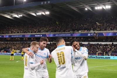 اونیون سن ژیلواز 2-3 مارسی؛ فتح بلژیک به‌دست بندرنشین‌ها