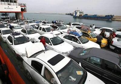 افزایش تقاضای سفرهای خانوادگی با خودرو به کیش از مسیرهای دریایی - تسنیم