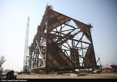 جکت جدید در فاز 11 پارس جنوبی نصب می‌شود - تسنیم