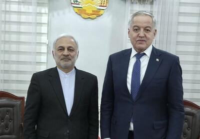 دیدار معاون عراقچی با وزیر امور خارجه تاجیکستان - تسنیم