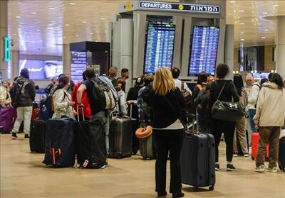 اختلال در فرودگاه بن گوریون، باعث ایجاد صف‌های طولانی شد - تسنیم