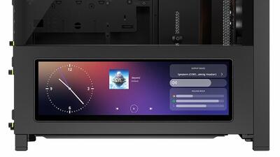  شاهکار جدید کورسیر؛ کیس گیمینگ ۴۰۰ دلاری با نمایشگر لمسی داخلی و قابلیت‌های شخصی‌سازی بی‌نهایت