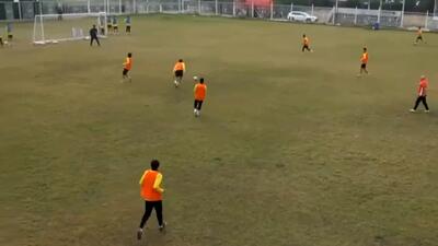 لحظاتی از تمرین تیم الطلبه زیر نظر منصوریان