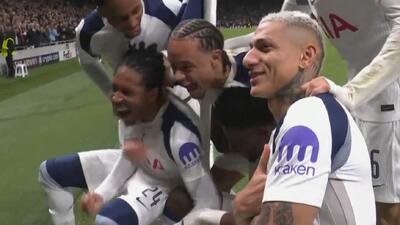 گل دوم تاتنهام به اسلاویا پراگ (کودوس)