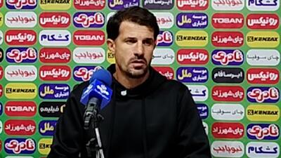 حدادی‌فر: بازیکنانم جانانه جنگیدند