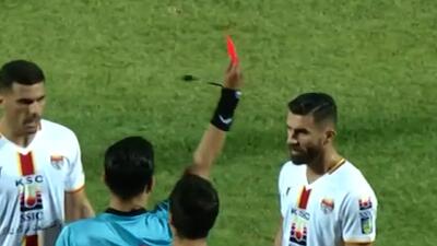 اخراج اسد بیگی مقابل مس رفسنجان