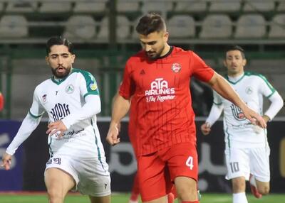 ادعای ذوب‌آهن: مدافع تراکتور از اخراج گریخت (عکس)