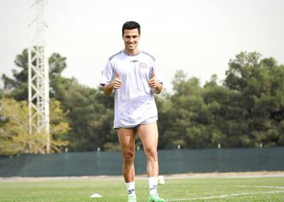 مهاجم ملوان:وضعیت چمن افتضاح بود