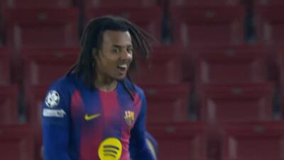 گل دوم بارسلونا به آینتراخت فرانکفورت (کنده)