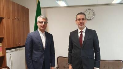 دیدار سفیر اسپانیا در تهران با سخنگوی وزارت امور خارجه