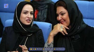  استایل متفاوت گلاره عباسی و لاله اسکندری در پشت صحنه «بامداد خمار» + عکس