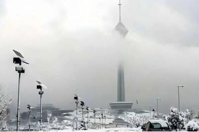 یخبندان در تهران