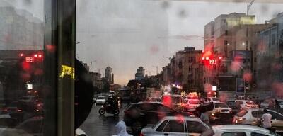  بارش رگباری در تهران طی ساعات آینده