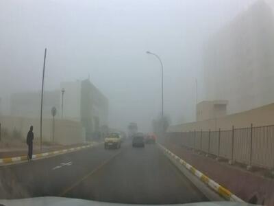 مه غلیظ در بغداد و اکثر استان‌های عراق