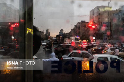 بارش رگباری در تهران طی ساعات آینده