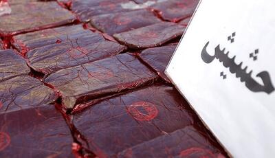 کشف ۱۲۰ کیلوگرم حشیش توسط مرزبانی