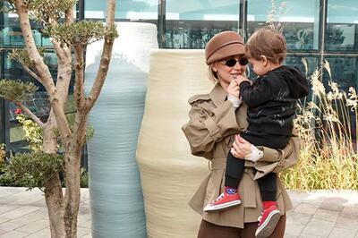  همسر بهرام رادان با این عکس روز مادر را جشن گرفت